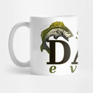 Bass Dad Ever Best Dad Pun Mug